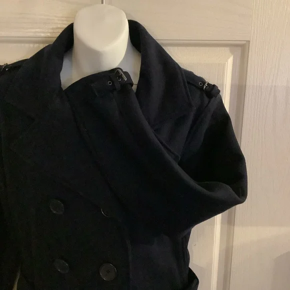 Peacoat - Old Navy brand peacoat, Navy color, size large - Picture 8 of 14